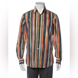 Paul Smith rainbow dress shirt
